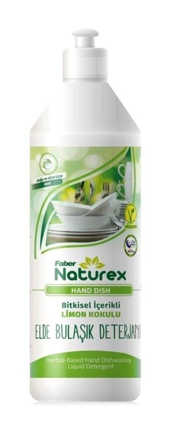 Naturex Limon Kokulu Organik Jel El Bulaşık Deterjanı 1 lt