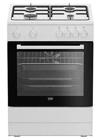 Beko BFE 400-1 B 66 lt A Enerji Sınıfı Analog Modern Doğalgazlı Ocaklı Tam Boy Solo Fırın Beyaz