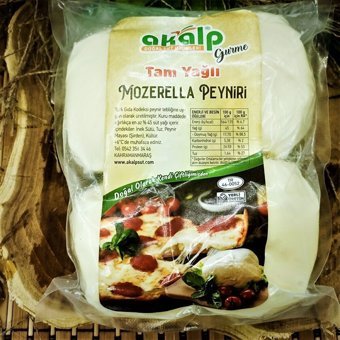 Akalp Tam Yağlı Mozzarella İnek Peyniri 500 gr