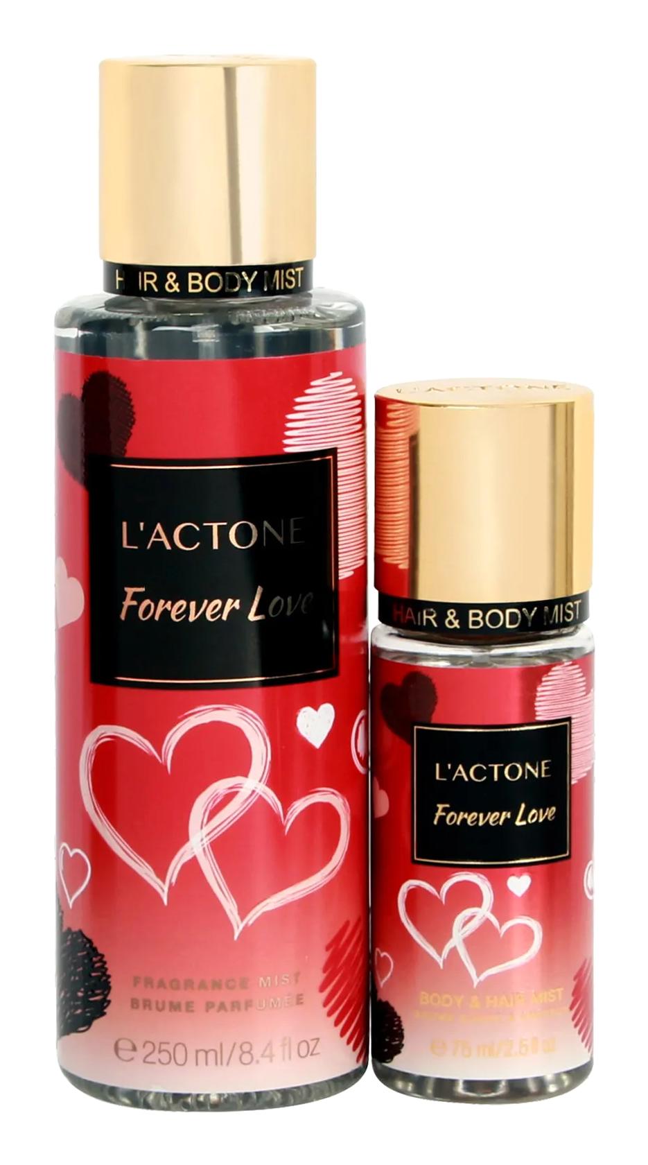 L'Actone Forever Love Meyvemsi Kadın Vücut Spreyi 2x325 ml