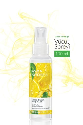 Avon Senses Zesty Refresh Limon Kadın Vücut Spreyi 250 ml