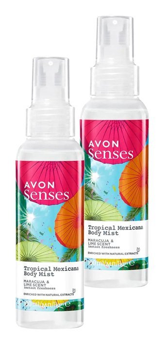 Avon Tropical Mexicana Çarkıfelek-Limon Kadın Vücut Spreyi 100 ml