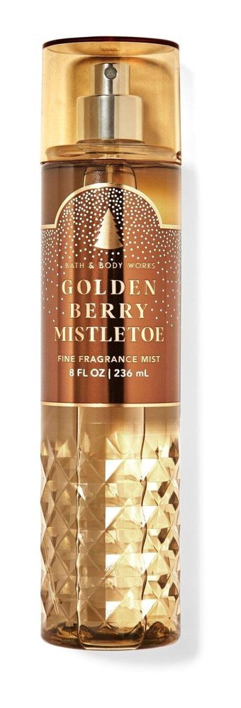 Bath & Body Works Golden Berry Mistletoe Meyvemsi Kadın Vücut Spreyi 236 ml