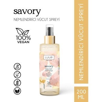 Victoria's Secret Savory Meyvemsi Simli Kadın Vücut Spreyi 200 ml