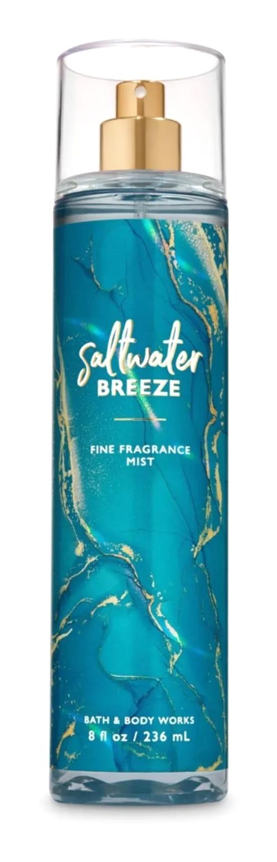 Bath & Body Works Saltwater Breeze Fine Fragrance Fresh Kadın Vücut Spreyi 236 ml