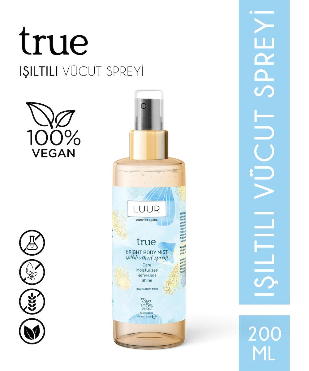 Luur Cosmetics & More True Meyvemsi Kadın Vücut Spreyi 250 ml