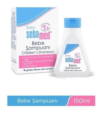 Sebamed Kids Konak Önleyici Göz Yakmayan Hipoalerjenik Hassas Ciltler İçin Bebek Şampuanı 150 ml