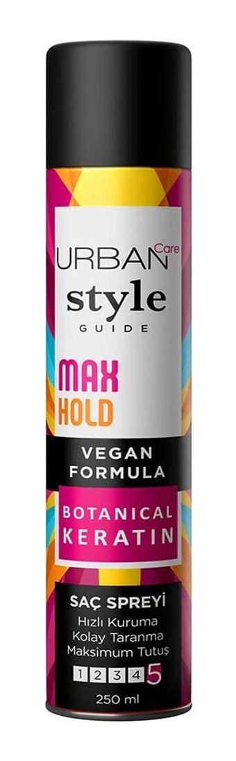 Urban Care Style Guide Max Hold Sabitleyici Islak Görünümlü Provitaminli Hafif Saç Spreyi 250 ml