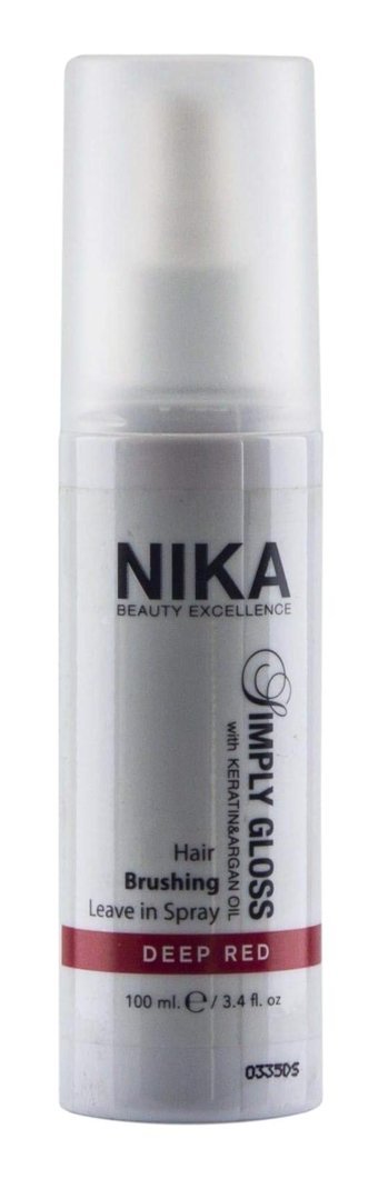 Nika Parlaklık Veren Islak Görünümlü Argan Yağlı Hafif Saç Spreyi 100 ml