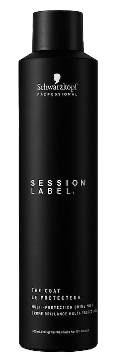 Schwarzkopf Session Label The Coat Isıdan Koruyucu Islak Görünümlü Keratinli Güçlü Saç Spreyi 300 ml