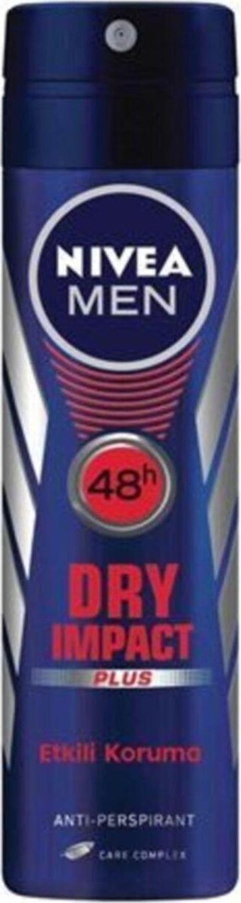 Nivea Pudrasız Ter Önleyici Sprey Erkek Deodorant 2x150 ml