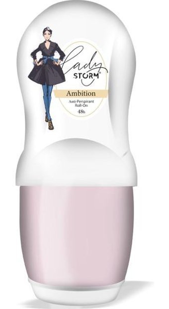 Storm Ambition Pudrasız Ter Önleyici Antiperspirant Roll-On Kadın Deodorant 50 ml