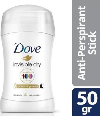 Dove Invisible Dry Pudralı Ter Önleyici Antiperspirant Stick Kadın Deodorant 40 gr