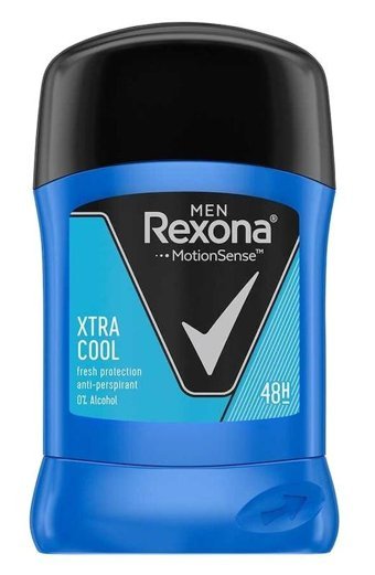 Rexona Xtra Cool Pudrasız Ter Önleyici Antiperspirant Stick Erkek Deodorant 40 gr