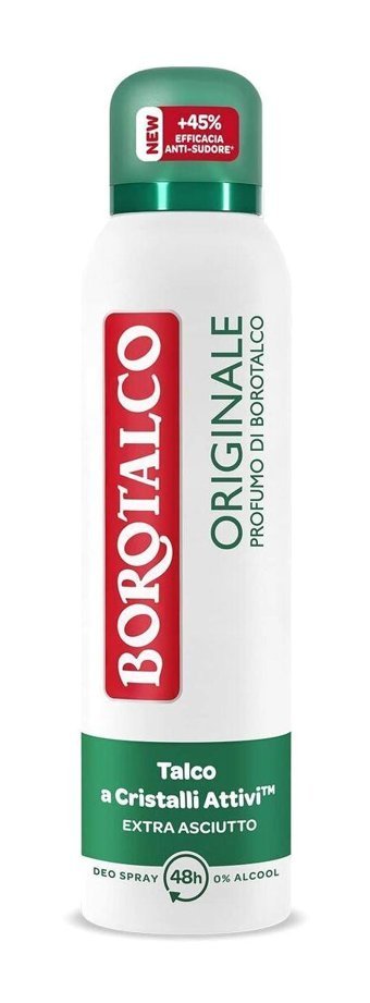 Borotalco Original Pudrasız Ter Önleyici Sprey Erkek Deodorant 150 ml