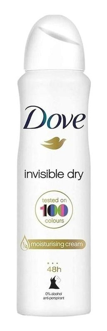 Dove Invisible Pudrasız Ter Önleyici Antiperspirant Sprey Kadın Deodorant 150 ml