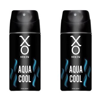 Xo Aqua Cool Pudrasız Ter Önleyici Sprey Erkek Deodorant 2x150 ml