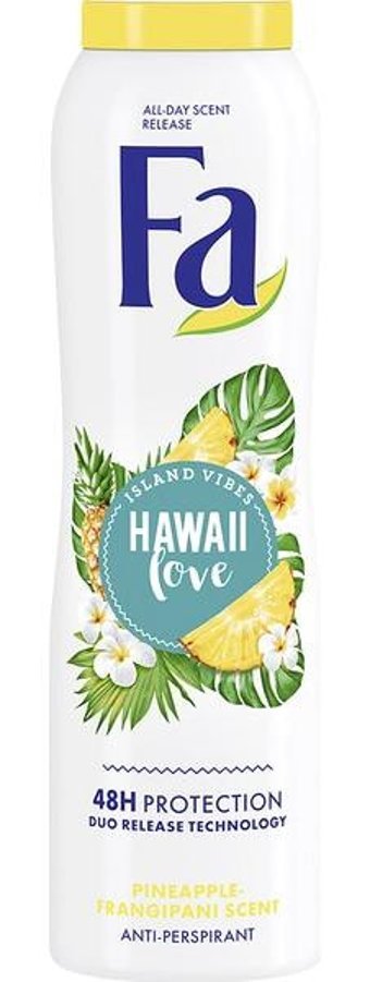 Fa Island Vibes Hawaii Love Pudralı Ter Önleyici Antiperspirant Sprey Kadın Deodorant 150 ml