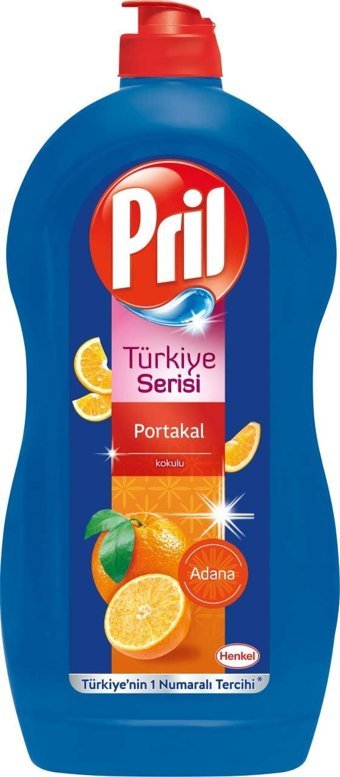 Pril Adana Portakalı Türkiye Serisi Portakal Sıvı Bulaşık Makinesi Deterjanı 1.3 lt