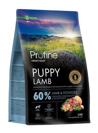 Profine Gluten Kuzu Etli Yavru Köpek Maması 3 kg