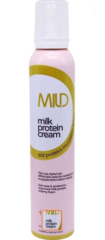 Mild Milk Protein Cream Tüm Saçlar İçin Hacim Veren Şekillendirici Saç Köpüğü 200 ml