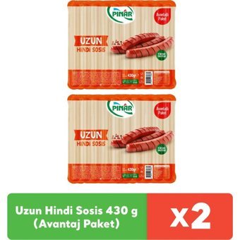 Pınar Uzun Hindi Sosis 2x430 gr