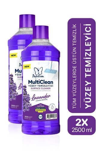 Papilion MultiClean Lavanta Yüzey Temizleyici 2x2.5 lt