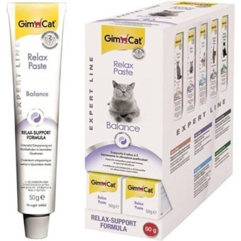 Gimcat Relax Paste B Vitamini Sakinleştirici Etki Yetişkin Kedi Vitamini Macun 2x50 gr