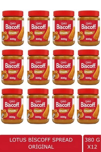 Lotus Biscoff Spread Original Bisküvi Kreması 12x400 gr