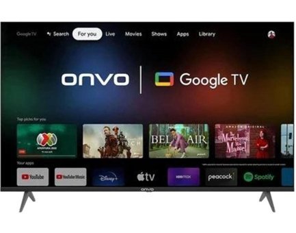 Onvo 65OVF9000UQ 65 inç 4K Ultra HD 165 Ekran Flat Uydu Alıcılı Smart QLED Google TV Televizyon