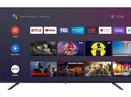 Wismann 65WS8503 65 inç 4K Ultra HD 165 Ekran Çerçevesiz Flat Uydu Alıcılı Smart LED Android Televizyon