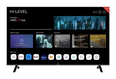 Hi-level HL55UMN256 55 inç 4K Ultra HD 140 Ekran Flat Uydu Alıcılı Smart LED Webos Televizyon