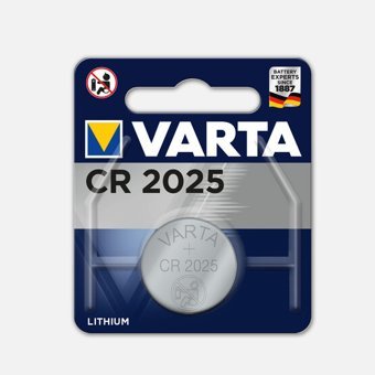 Varta CR2025 3 V Düğme Pil Tekli