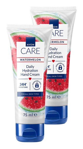 Avon Watermelon Karpuz Tüm Cilter El Kremi 2x75 ml