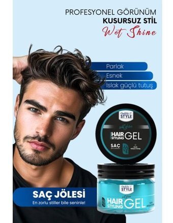 Ondüla Style Blue Islak - Parlak Jel Sert 300 ml Jöle