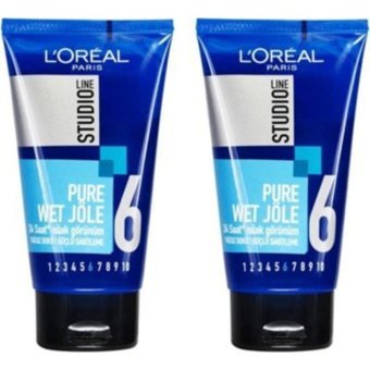 L'oréal Paris Studio Line Invisi Fix No:6 Blue Doğal Jel Orta 2x150 ml Jöle