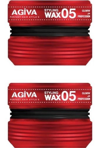 Agiva 05 Kırmızı Parlak Krem Sert Keratinli 2x175 ml Wax