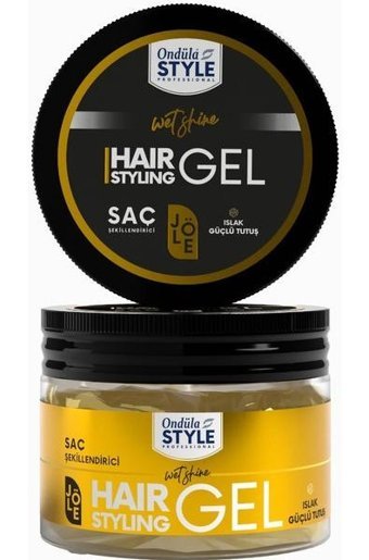 Ondüla Style Wet Shine Islak Yellow Jel Sert Vegan 300 ml Jöle