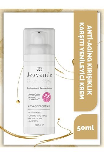 Jeuvenile Nemlendirici Tüm Ciltler Anti-Aging, Kırışıklık Giderici Yüz Krem 50 ml