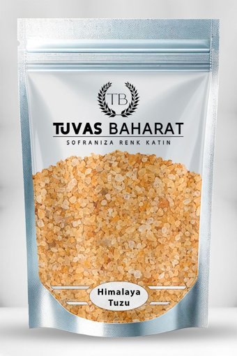 Tuvas Baharat İyotsuz Kristal Himalaya Tuzu Paket 500 gr