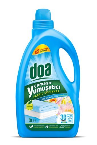 Doa Lilyum-Lotus 30 Yıkama Yumuşatıcı 3 lt