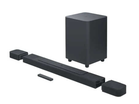 Jbl Bar 1000 880 W 300 W Subwooferlı Kablosuz USB Dolby Atmos 7.1.4 Soundbar Siyah