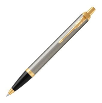 Parker GT Im Brushed Metal Tek Renkli Mavi Tükenmez Kalem