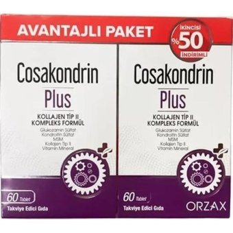 Ocean Cosakondrin Plus Kolajenli Glukozamin 2x60 Tablet