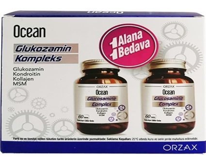 Ocean Kompleks Kolajenli Glukozamin 2x60 Tablet