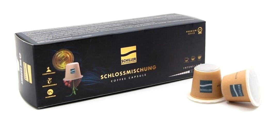 Schiller Schlossmischung Bio 10'lu Espresso Kapsül Kahve