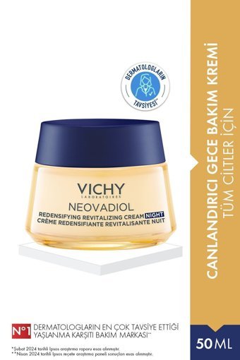 Vichy Neovadiol Nemlendirici Kuru Ciltler Anti-Aging Kırışıklık Giderici Yüz Krem 50 ml