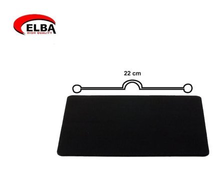 Elba 22x18 cm Medium Mousepad Siyah