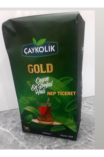 Çaykolik Gold Organik Siyah Çay Dökme Çay 1 kg