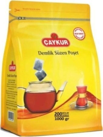 Çaykur Demlik Poşet Çay 200 Adet